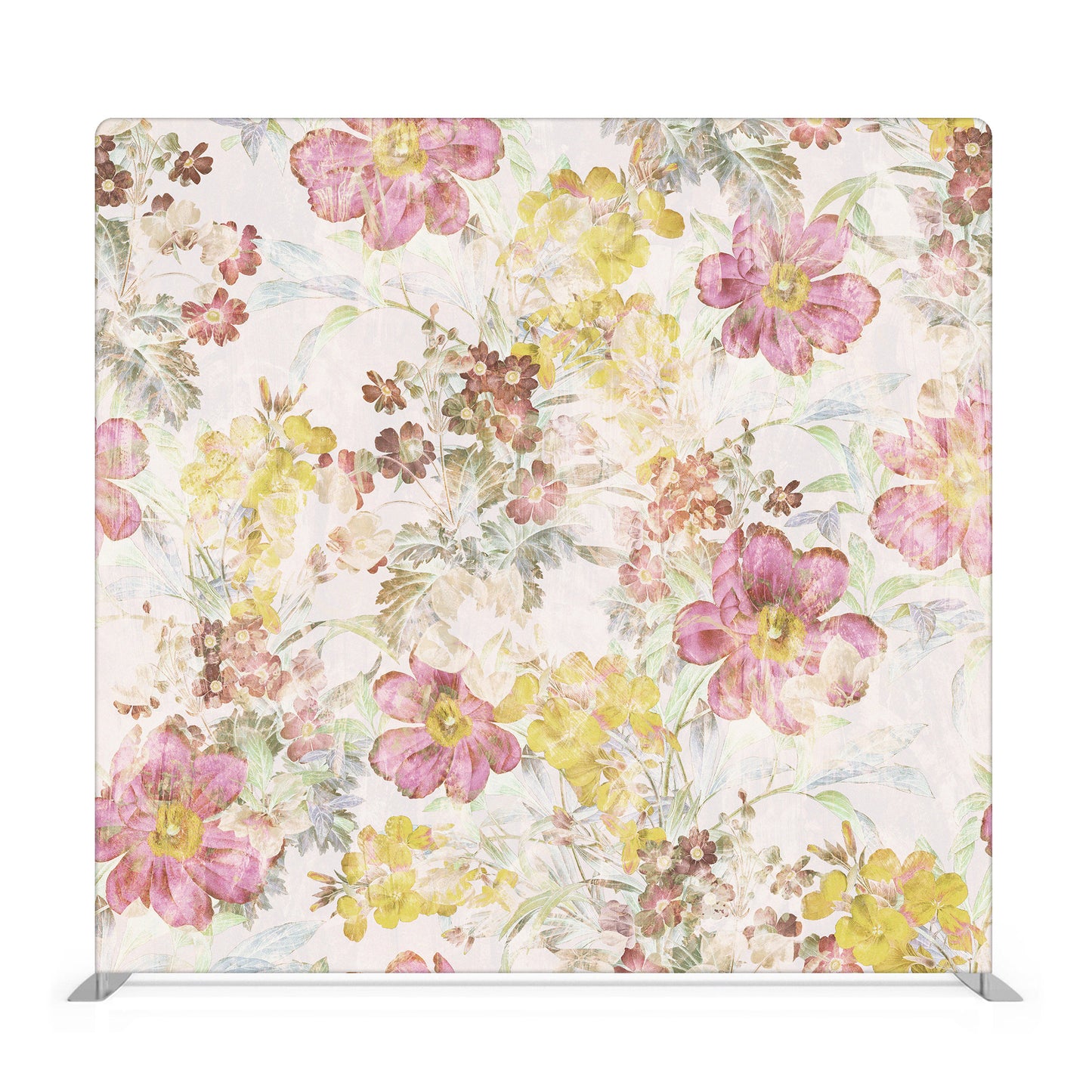 Vintage Flowers Fabric Backdrop