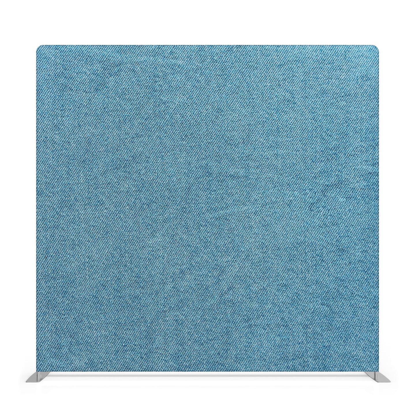 Blue Denim Fabric Photo Booth Backdrop