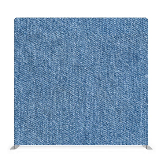 Blue Denim Fabric Backdrop