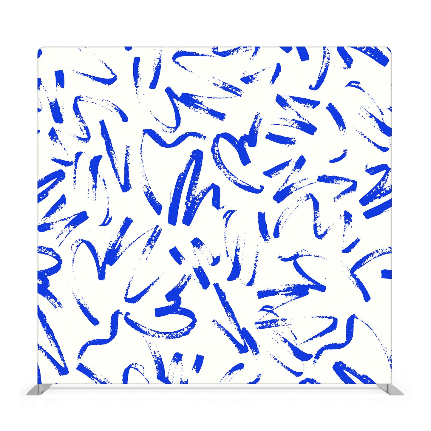 Blue Free Lines Fabric Backdrop