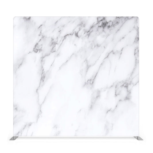 White Marble Fabric Backdrop